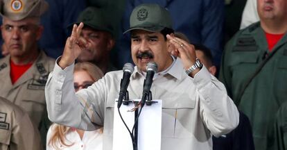 El presidente de Venezuela, Nicolás Maduro. 