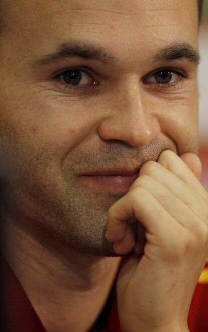 Andr&eacute;s Iniesta.