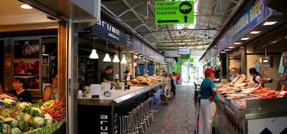 Mercado de Santa Catalina, en Palma de Mallorca.