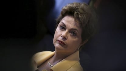 A presidenta Dilma.