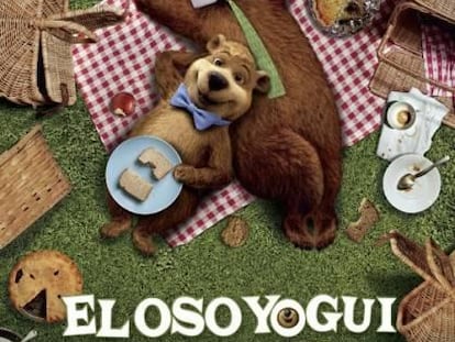 Cartel de El oso Yogui