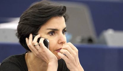 La exministra francesa Rachida Dati.