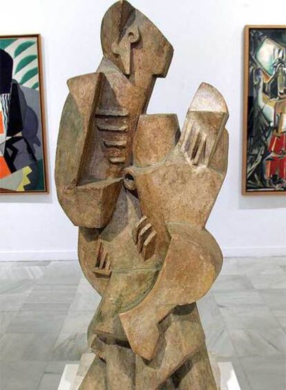 Escultura de la colección permanente del Museo Reina Sofía.