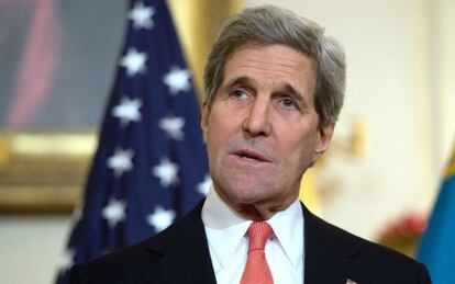 El secretario de Estado norteamericano, John Kerry