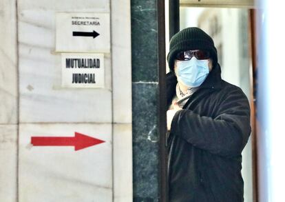 El acusado accede a la Audiencia Provincial de Valladolid, el 29 de enero.