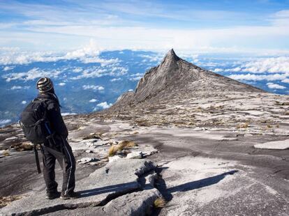 Cima del Kinabalu, en Borneo.