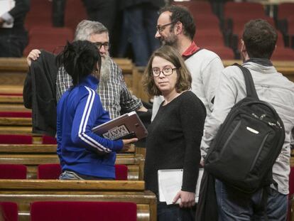 La diputada de la CUP Eulàlia Reguant.