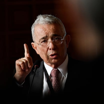 El expresidente de Colombia, Álvaro Uribe