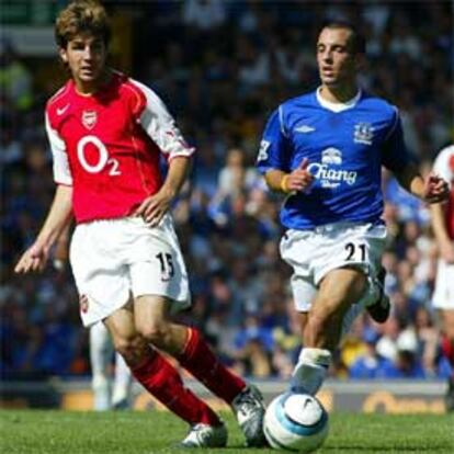 Cesc, en un partido del Arsenal.