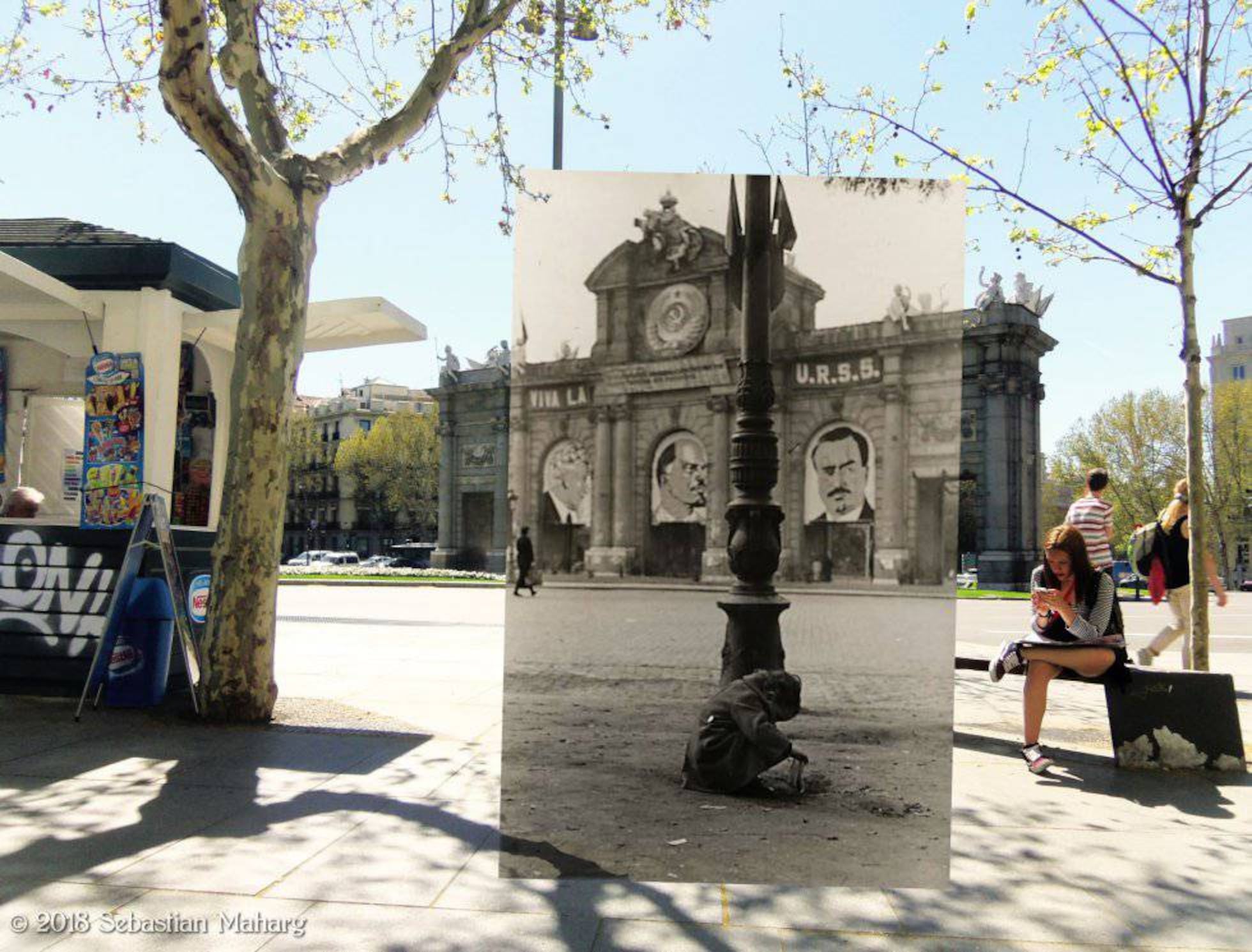 Spanish Civil War: Fitting Civil War photos into images of modern-day  Madrid | Life in Spain | EL PAÍS English