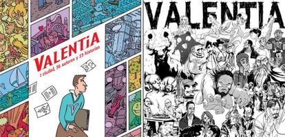 Portada de 'Valentia', un nuevo cómic