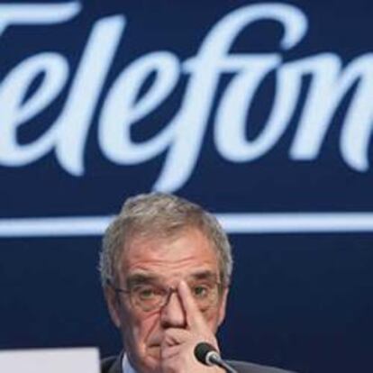 César Alierta, presidente de Telefónica