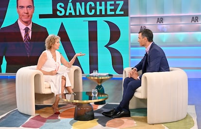 Pedro Sánchez entrevista Telecinco