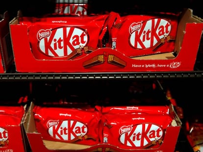 La forma de las chocolatinas KitKat no puede registrarse como marca de la UE