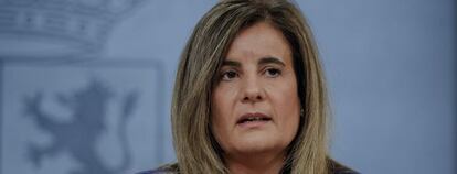 F&aacute;mita B&aacute;&ntilde;ez, ministra de Empleo y Seguridad Social