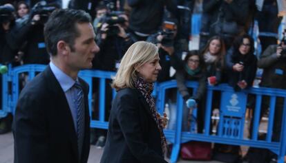 Expectació en el judici del 'cas Nóos'.