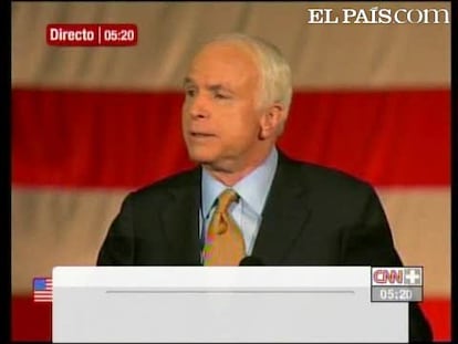 Resultados Elecciones USA: Mccain acepta la derrota