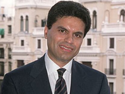 Fareed Zakaria, ayer en Madrid.