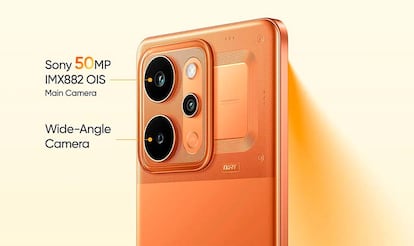 Cámara del nuevo teléfono realme P4 Power