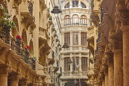 Callejón barroco de Albacete. |