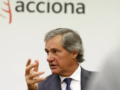 José Manuel Entrecanales, presidente de Acciona.