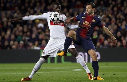 Partido Barça-Milan