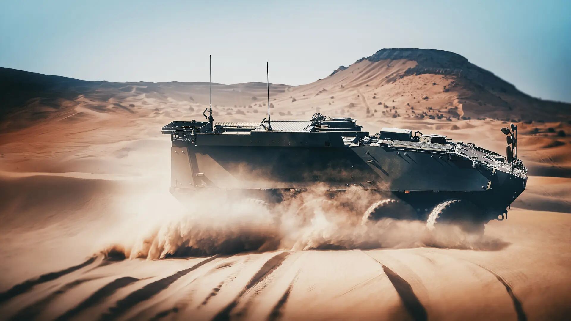 Un Piranha 8x8 de GDELS. Imagen cedida por la empresa.