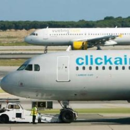 Clickair prescindirá de una de cada cuatro tripulaciones a partir de noviembre