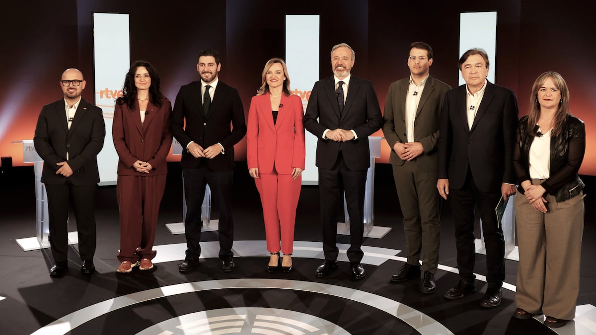 El debate electoral de las Elecciones de Aragón, en directo