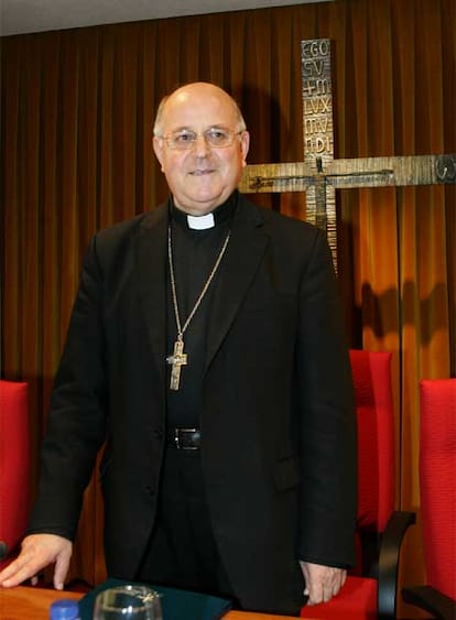 Ricardo Blázquez, obispo de Bilbao.