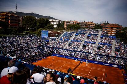 Imatge del Barcelona Open Banc Sadadell-Trofeu Comte de Godó de tenis.