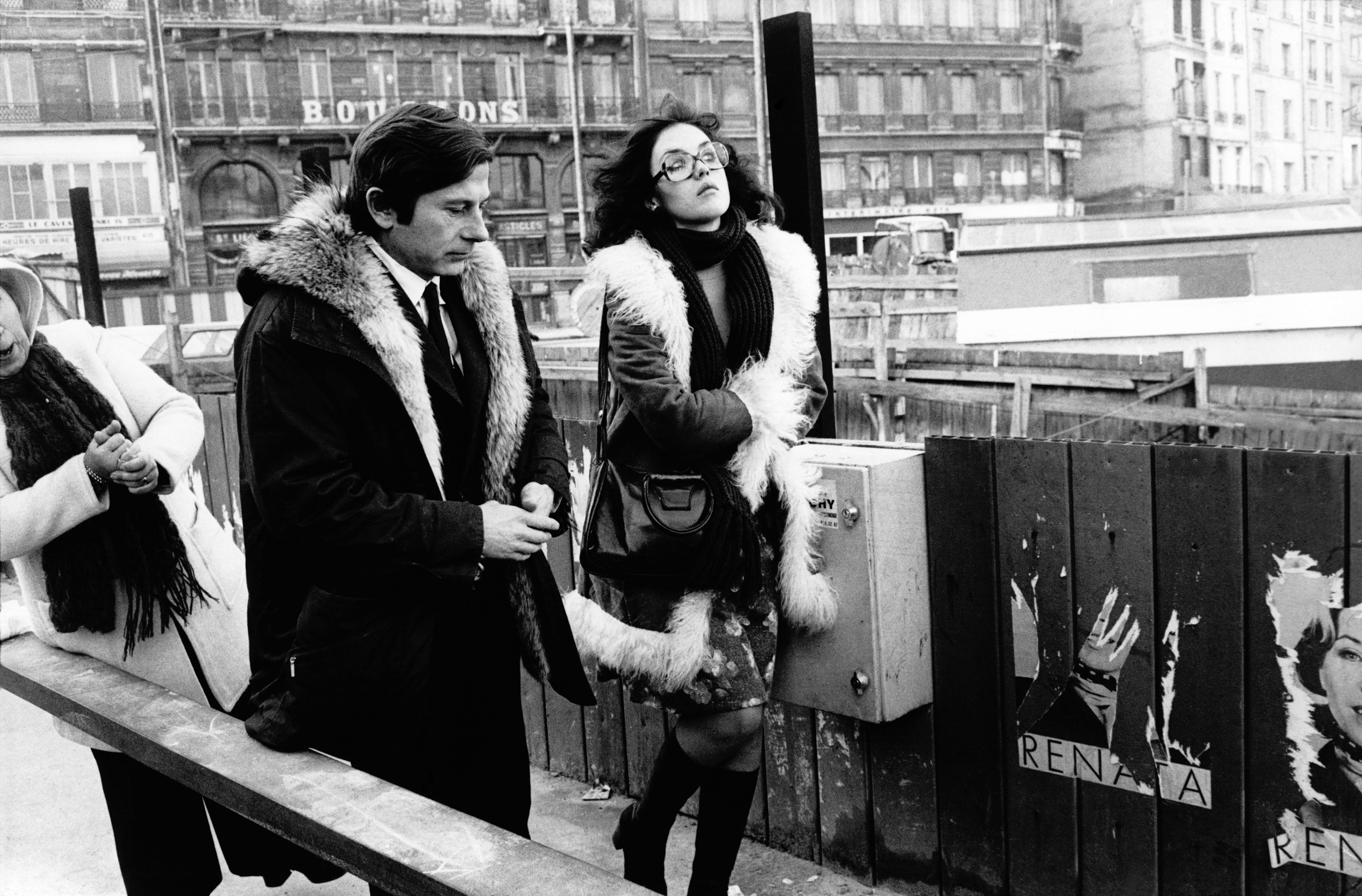 Roman Polanski e Isabelle Adjani durante el rodaje de 'El quimérico inquilino' en 1976 en París. 
