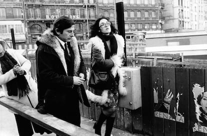 Roman Polanski e Isabelle Adjani durante el rodaje de 'El quimérico inquilino' en 1976 en París. 