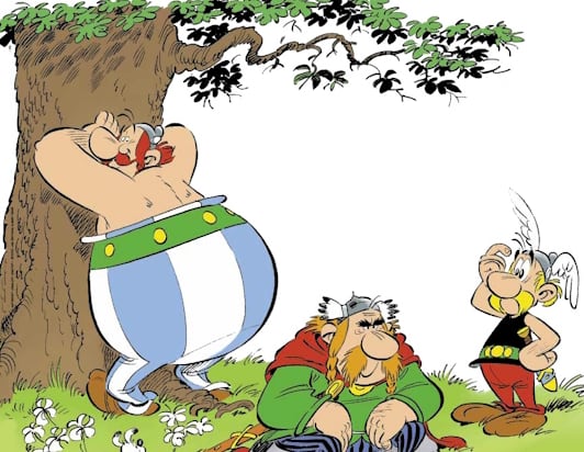 Viñeta de 'El lirio blanco', de Fabcaro y Didier Conrad, editado en España por Salvat.
