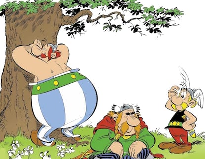 Viñeta de 'El lirio blanco', de Fabcaro y Didier Conrad, editado en España por Salvat.