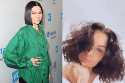 Jessie J. La cantante aseguró a principios de abril en Instagram que iba a empezar a lucir su pelo natural más a menudo. El bob extremadamente liso que la caracteriza deja paso a un cabello ondulado. Si no lo había hecho antes, será porque su pelo, como ella misma reconoce, es un "desastre". "Apreciaría recomendaciones de productos veganos y cruelty free efectivos para pelos alborotados", pidió en la publicación.