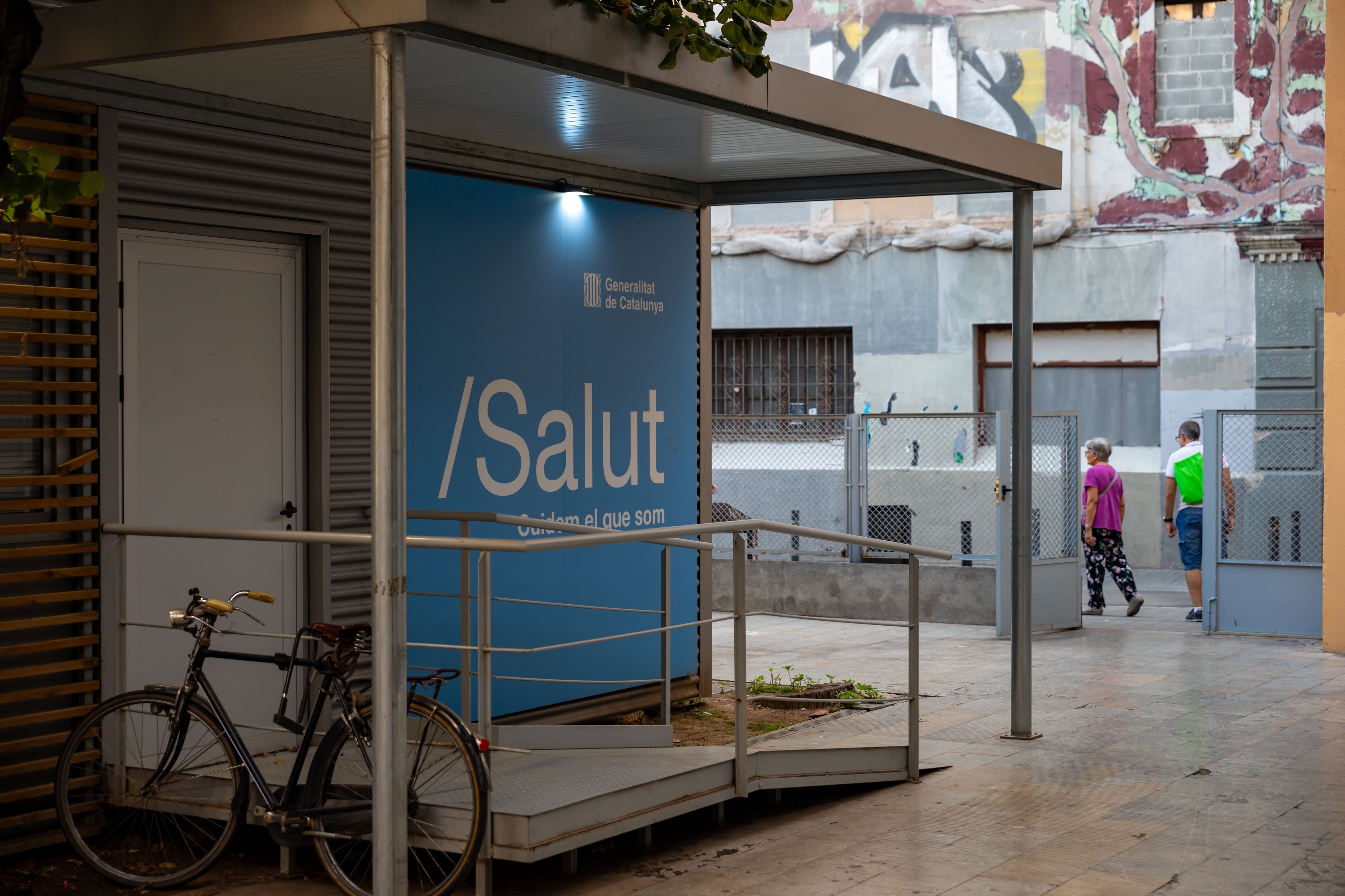 Centro de atención primaria (CAP) Lluis Sayé ubicado en el barrio de El Raval de Barcelona.