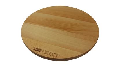 Tabla de madera giratoria para servir aperitivos