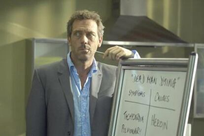 Hugh Laurie, en una fotografía de promoción de <i>House.</i>