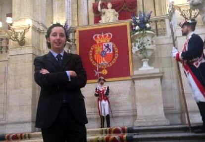 Francisco Nicolás Gómez Iglesias, en el Palacio Real el día de la proclamación de Felipe VI.
