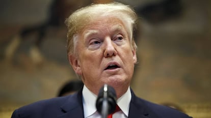 El presidente de EE UU, Donald Trump, en Washington, el pasado 13 de noviembre.
