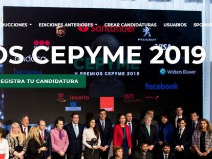 Convocados los premios Cepyme 2019