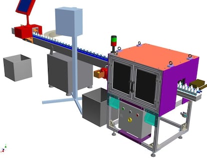 Recreaci&oacute;n virtual de un proyecto de automatizaci&oacute;n industrial desarrollado por &Oacute;rbita Ingenier&iacute;a.