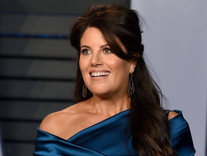 Monica Lewinsky en la fiesta de los Oscar organizada por Vanity Fair en marzo de 2019.