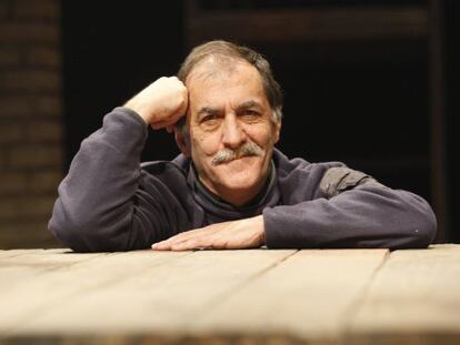 El actor y director teatral Ramón Barea, en el local de ensayos del Teatro Arriaga de Bilbao.