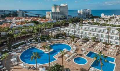 Vista aérea del hotel Iberostar Las Dalias en Tenerife