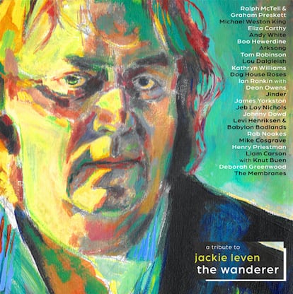 Portada de 'The Wanderer: A Tribute To Jackie Leven'. 