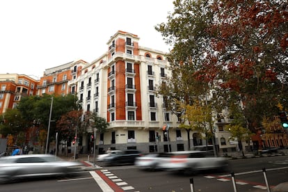 Edificio rehabilitado por capital mexicano en Marqués de Salamanca, 11. 