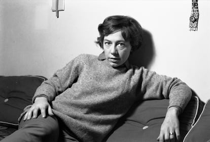 La poeta argentina Alejandra Pizarnik (1934-1955).