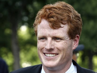 Joe Kennedy, congressista por Massachusetts, neto de Bob Kennedy